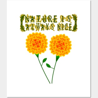 Nature Is Always Nice Posters and Art